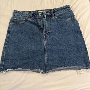 Zara Denim Mini Skirt